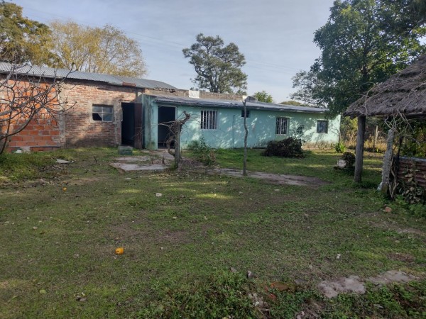 CASA CON GALPON SOBRE RUTA 1.  A 5 KM DE SAN JAVIER, STA FE