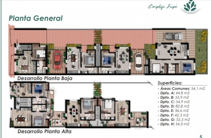 DEPARTAMENTOS CENTRICOS EN SAN JAVIER (STA FE)