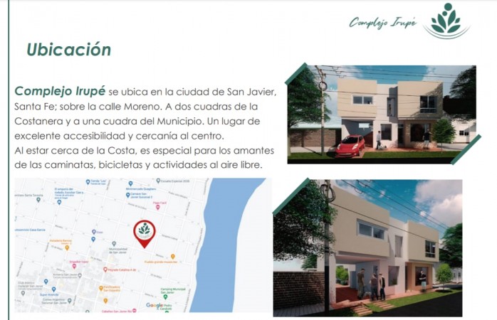 DEPARTAMENTOS CENTRICOS EN SAN JAVIER (STA FE)