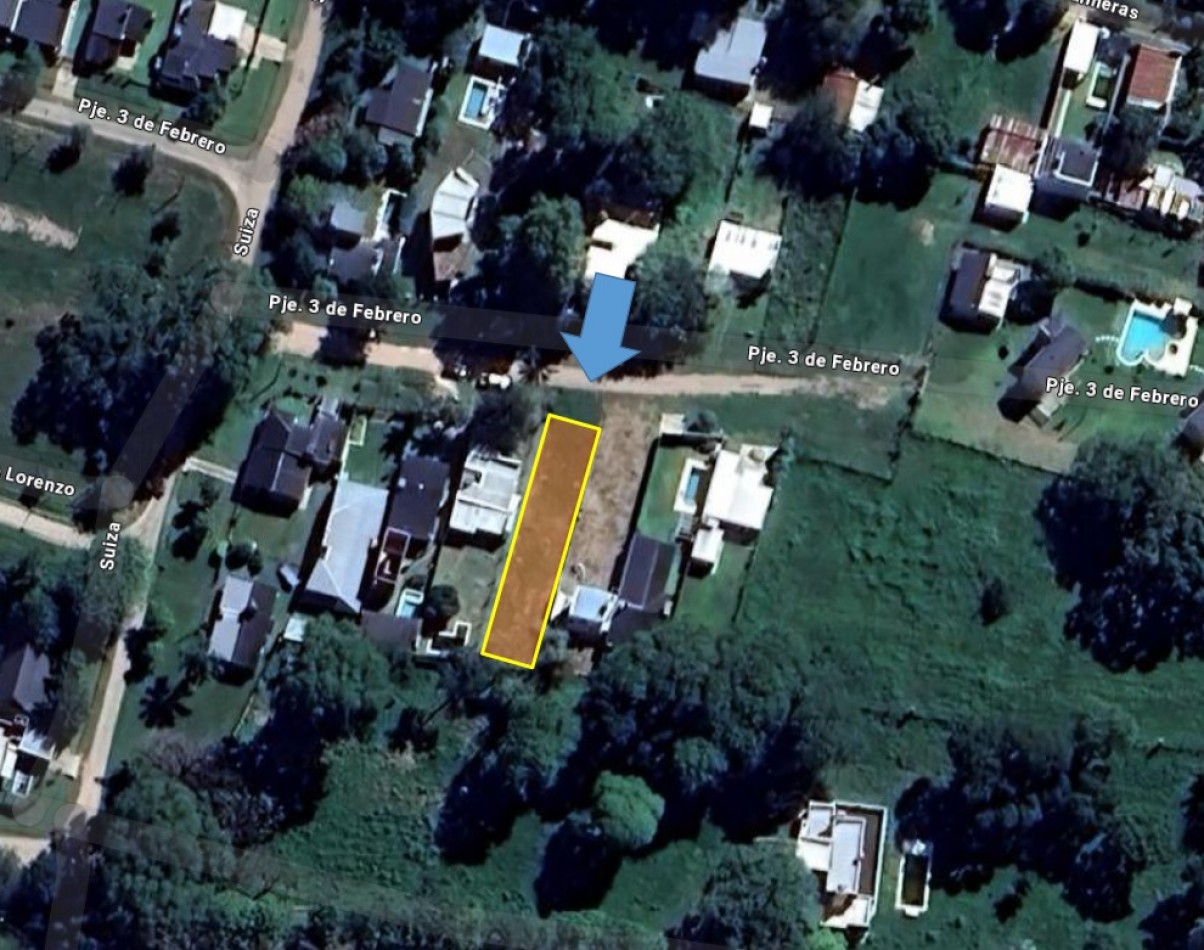 TERRENO 11 X 44 - SAUCE VIEJO