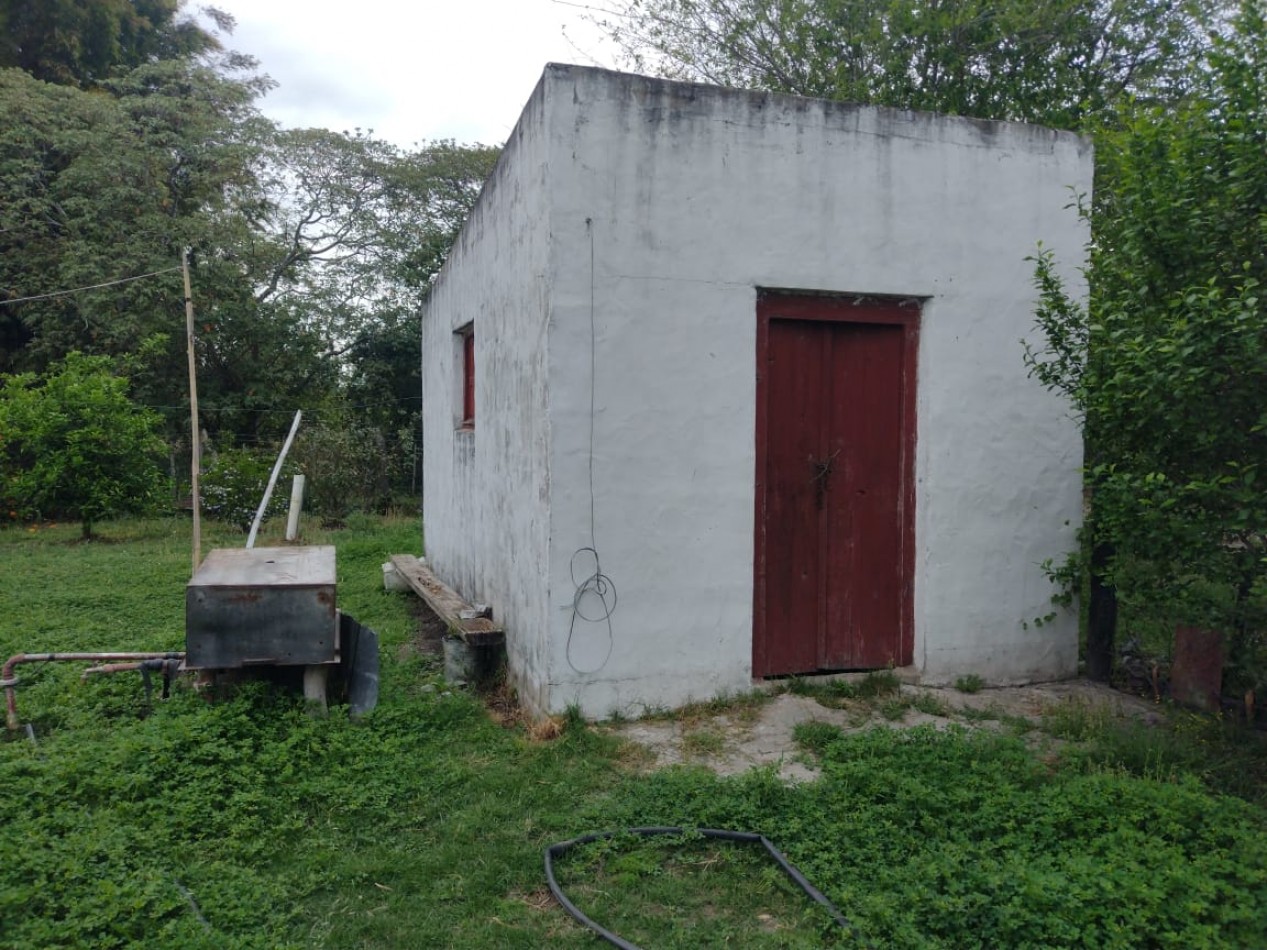 CASA DE 2 DORMITORIOS Y  AMPLIO TERRENO EN COLONIA TERESA, SAN JAVIER, STA FE