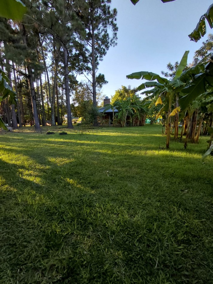 CABAÑAS EN ARROYO LEYES QUE DAN AL RIO EN KM 19