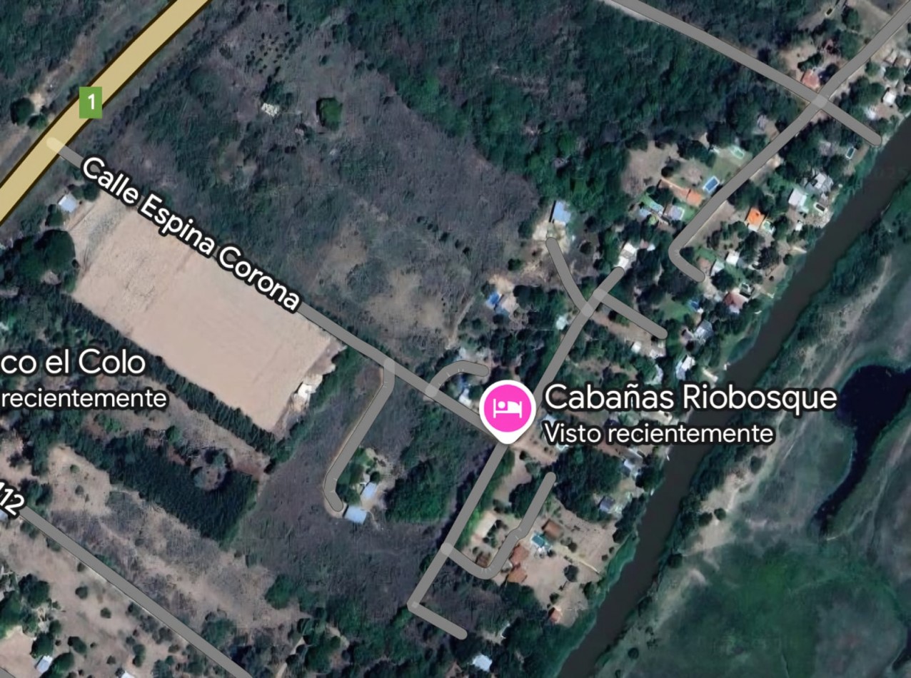 CABAÑAS EN ARROYO LEYES QUE DAN AL RIO EN KM 19