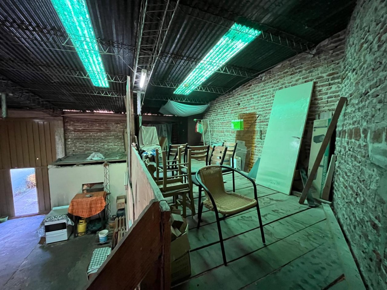 CASA DE CATEGORIA + GALPON IDEAL PARA DESARROLLO/EMPRENDIMIENTO DE TALLER/GIMNASIO/DUPLEX/ETC !! NUEVO INGRESO EN EXCLUSIVA