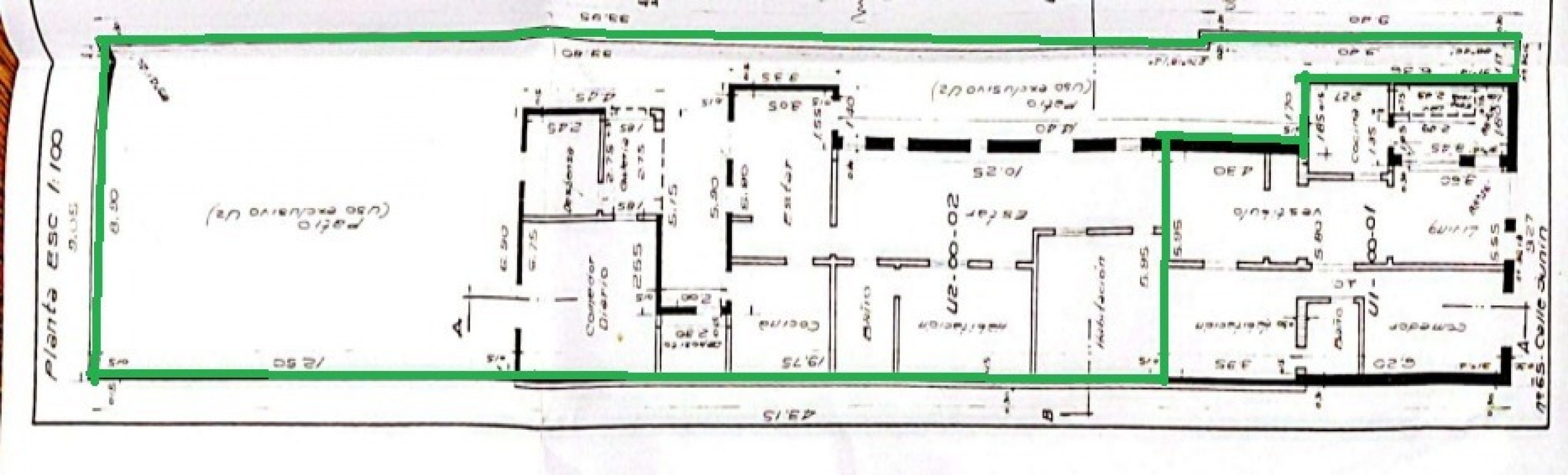 VENTA INTERNO A REFACCIONAR O DEMOLER EN JUNIN AL 3600