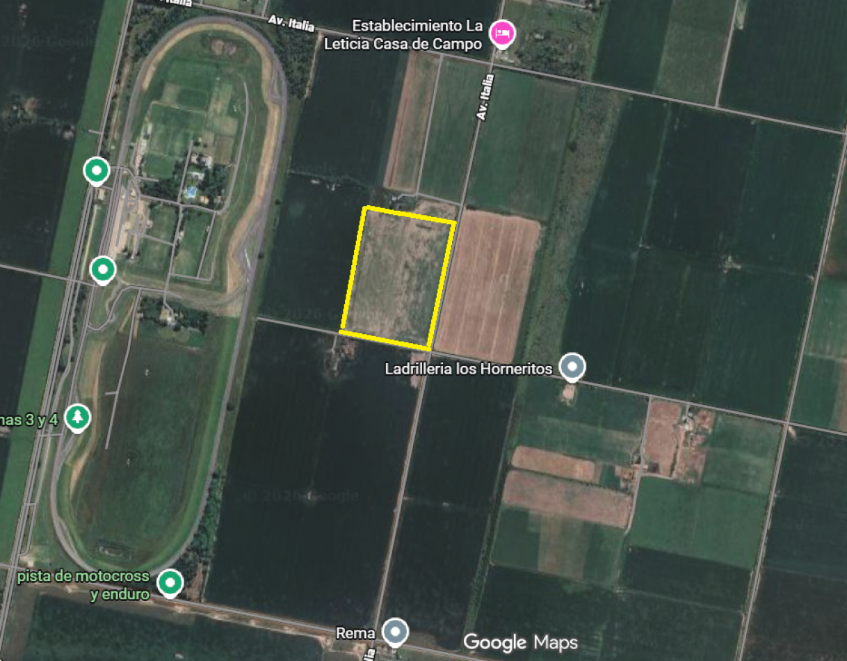 CAMPO AGRICOLA PREMIUM DE 14 Ha SUELO 1 - RAFAELA